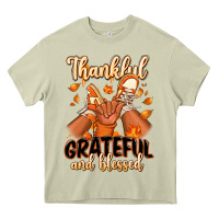 Mossy Thankful grateful and Blessed black boy sneakers Heavy Core Tee - RanaPortraitStore