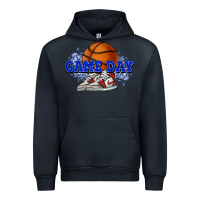 Navy game day basketball Urban Hoodie - HowdyJamesFarm