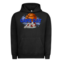 Pigment Black game day basketball Urban Hoodie - HowdyJamesFarm