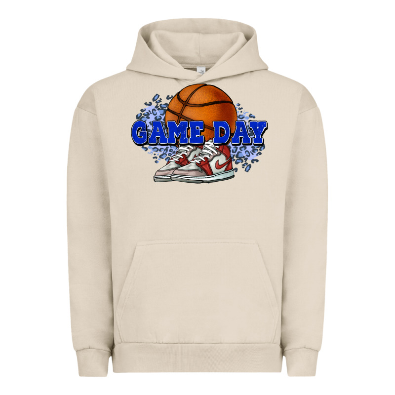 Game Day Basketball Urban Hoodie by HowdyJamesFarm | Teevron