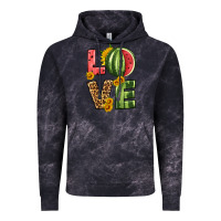 Cloud Black love watermelon Vintage Hoodie - HRA Design Shop
