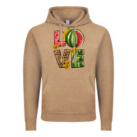 Vintage Coffee love watermelon Vintage Hoodie - HRA Design Shop