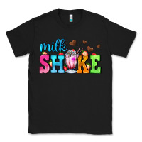 Black milk shake with chocolate heart Classic Tee - AdoDesignShop