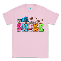 Bubblegum Pink milk shake with chocolate heart Classic Tee - AdoDesignShop