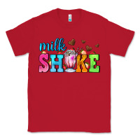 Red milk shake with chocolate heart Classic Tee - AdoDesignShop