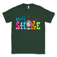 Sports Green milk shake with chocolate heart Classic Tee - AdoDesignShop