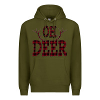 Army Green Oh Deer tshirt Premium Hoodie - Bettercallsaul