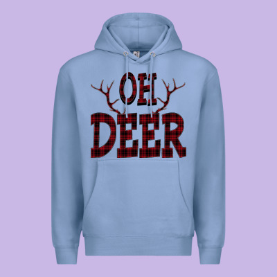 Oh Deer Tshirt Premium Hoodie Designed By Bettercallsaul