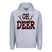 Heather Grey Oh Deer tshirt Premium Hoodie - Bettercallsaul
