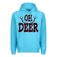 Ocean Blue Oh Deer tshirt Premium Hoodie - Bettercallsaul