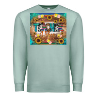 Seafoam teacher vibes tumbler Premium Sweatshirt - BundleAndBundleShop
