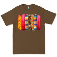 Cacao mexican leopard brushstroke Premium Tee - Zillion Design Studio