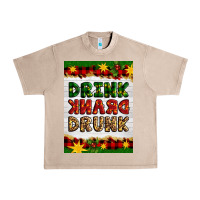 French Oak Christmas Drink Drank Drunk Urban Heavy Tee - Artiststas