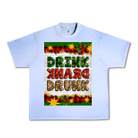 Grape Ice Christmas Drink Drank Drunk Urban Heavy Tee - Artiststas