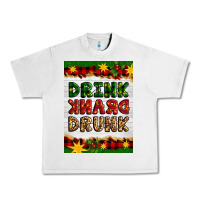 Lunar Rock Christmas Drink Drank Drunk Urban Heavy Tee - Artiststas