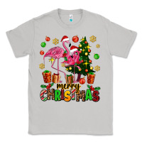 Moon Dust flamingo merry christmas Classic Tee - AdoDesignShop