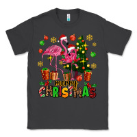Smoke flamingo merry christmas Classic Tee - AdoDesignShop