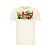 Vintage Arctic christmas cow coffee cups Vintage Tee - AdoDesignShop