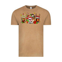 Vintage Camel christmas cow coffee cups Vintage Tee - AdoDesignShop