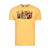 Vintage Mustard christmas cow coffee cups Vintage Tee - AdoDesignShop