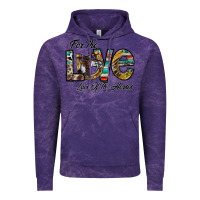 Cloud Purple for the love love of the horses Vintage Hoodie - CowhideDigitalArt