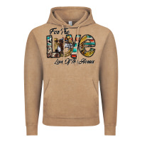 Vintage Coffee for the love love of the horses Vintage Hoodie - CowhideDigitalArt