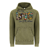 Vintage Olive for the love love of the horses Vintage Hoodie - CowhideDigitalArt