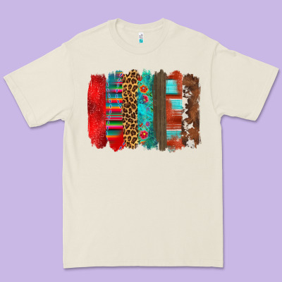 Mexican Brushstroke Premium Tee Designed By Zillion Design Studio