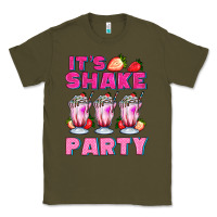 Army Green its shake party with milkshake Classic Tee - AdoDesignShop