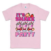 Bubblegum Pink its shake party with milkshake Classic Tee - AdoDesignShop