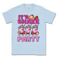 Dusty Blue its shake party with milkshake Classic Tee - AdoDesignShop