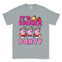 Heather Grey its shake party with milkshake Classic Tee - AdoDesignShop