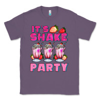 Lavender its shake party with milkshake Classic Tee - AdoDesignShop