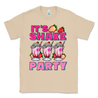 Mushroom its shake party with milkshake Classic Tee - AdoDesignShop