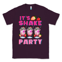 Plum its shake party with milkshake Classic Tee - AdoDesignShop