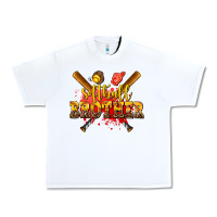 White softball brother Urban Heavy Tee - AdoDesignShop