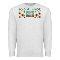 Oatmeal Heather teacher of tiny humans libbey glass Premium Sweatshirt - BundleAndBundleShop