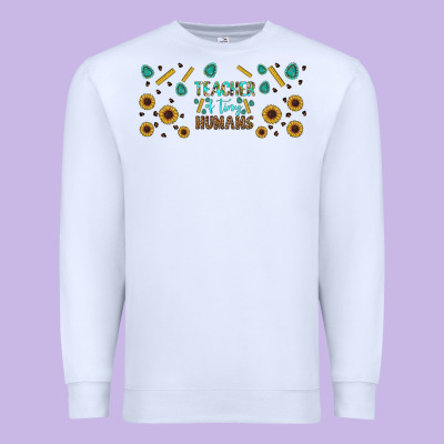 Teacher Of Tiny Humans Libbey Glass Premium Sweatshirt Designed By Bundleandbundleshop