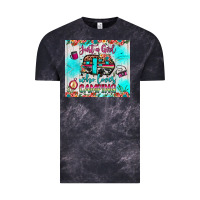 Cloud Black just a girl who loves camping Vintage Tee - JahusDesignShop