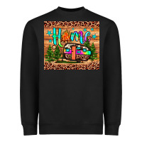 Black home Heavyweight Sweatshirt - JahusDesignShop