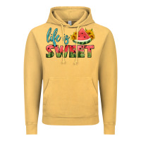 Vintage Mustard life is sweet Vintage Hoodie - HRA Design Shop