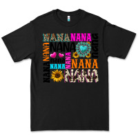 Black nana gemstone sunflower Premium Tee - texasbilliewilder