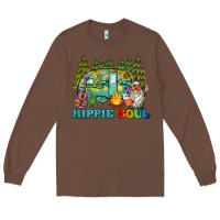 Chestnut hippie soul camping Long Sleeve Tee - BarkalooDesign