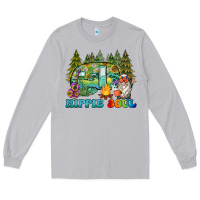 Moon Dust hippie soul camping Long Sleeve Tee - BarkalooDesign