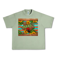 Oil Green texas Urban Heavy Tee - AdoDesignShop