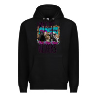 Black Hangin With My Heifers Premium Hoodie - Bettercallsaul