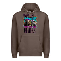 Coffee Hangin With My Heifers Premium Hoodie - Bettercallsaul