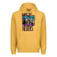 Mustard Hangin With My Heifers Premium Hoodie - Bettercallsaul