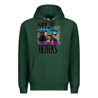 Sports Green Hangin With My Heifers Premium Hoodie - Bettercallsaul