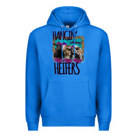 True Royal Hangin With My Heifers Premium Hoodie - Bettercallsaul